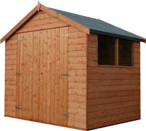 Timber Euro Double Door Sheds